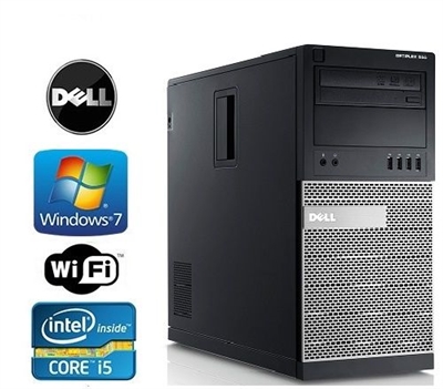 Dell Optiplex 790/990 Tower Intel Core i5 Quad Core 3.4GHz DVD/RW